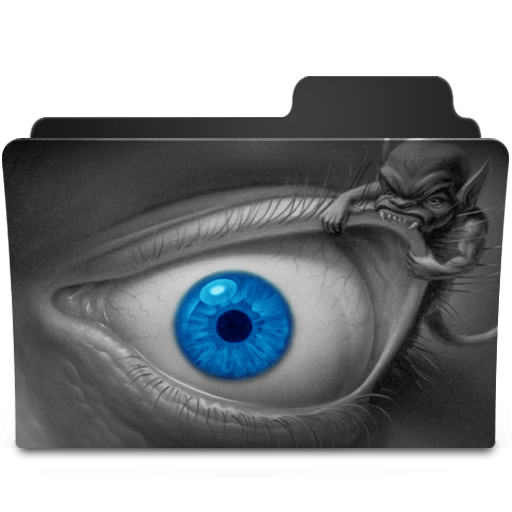 Devil Eye Blue Icon 512x512 png
